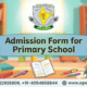Admission Form For Primary School