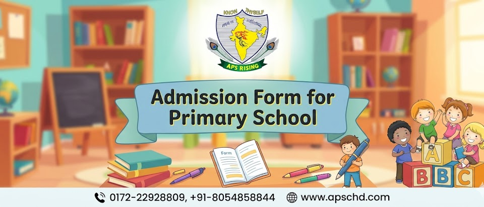 Admission Form For Primary School